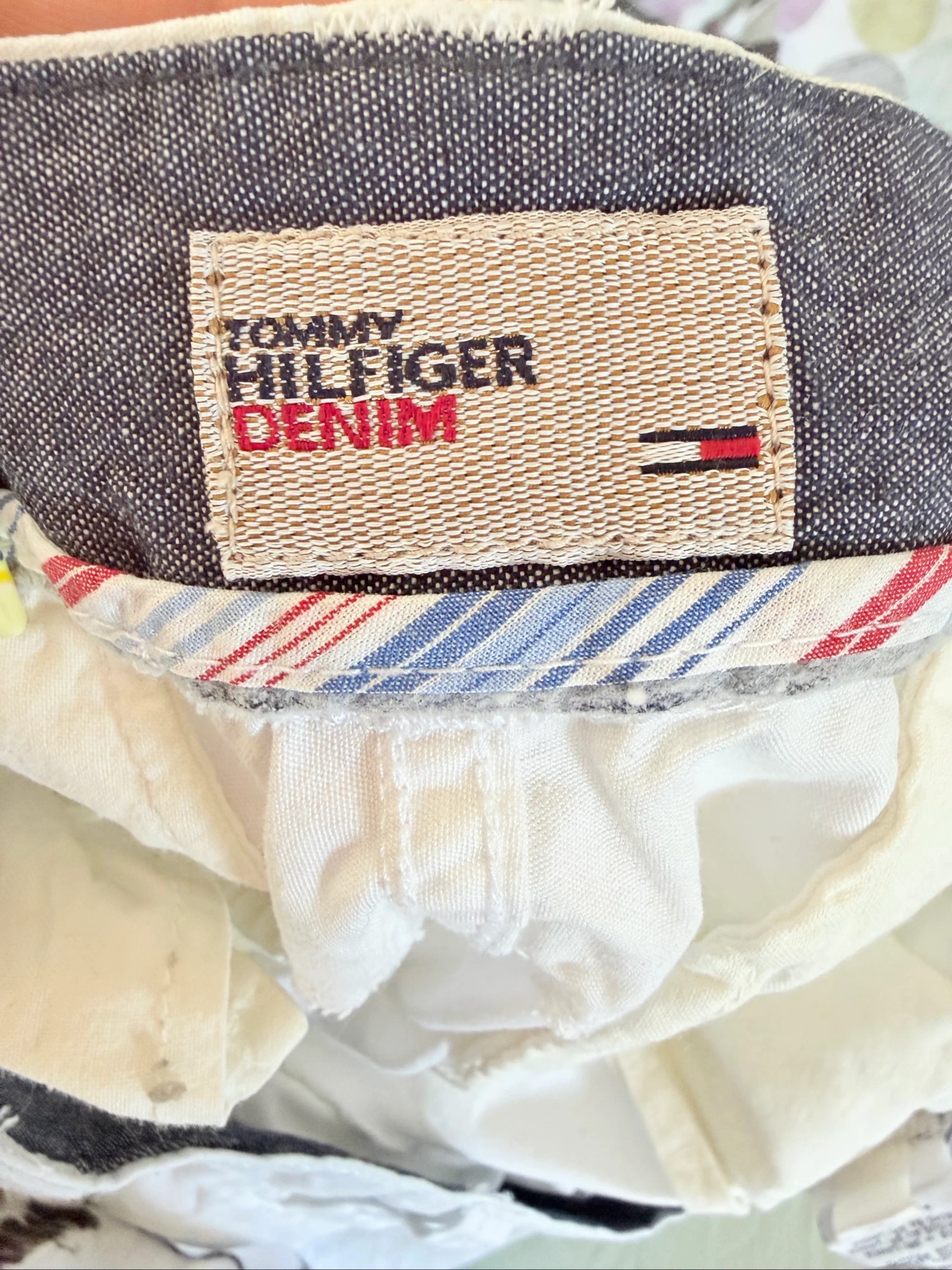 Calça Chino Feminina Branca Tommy Hilfiger Tamanho W29 L24 (FR38) – photo 7